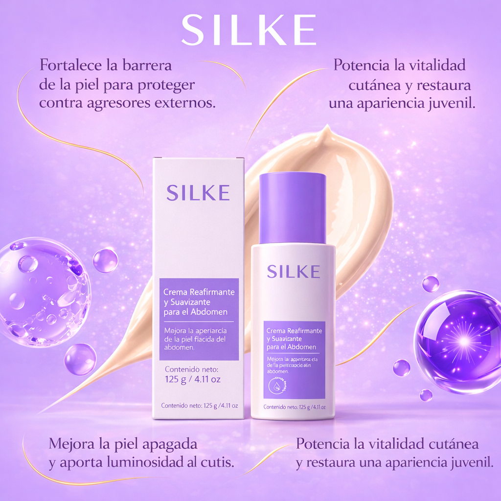 Silke® Crema Reafirmante para Abdomen