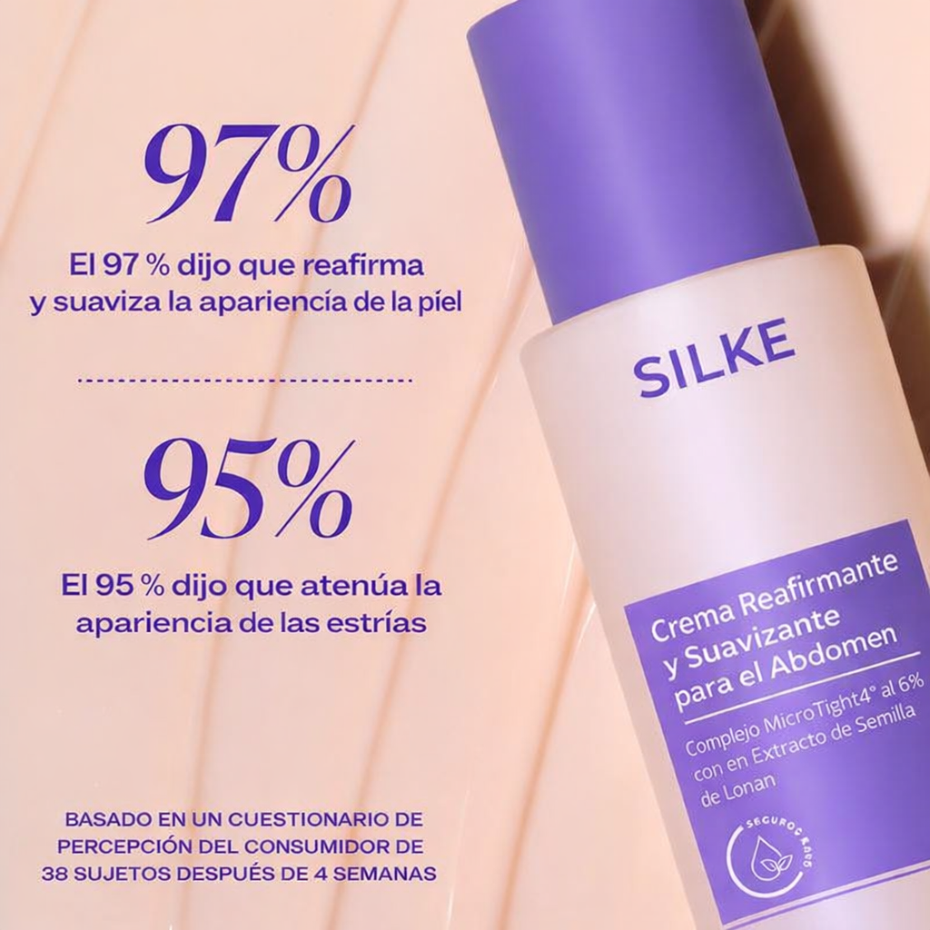 Silke® Crema Reafirmante para Abdomen